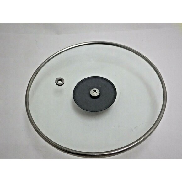glass Sauce Lid 7 inch Cookware Pan Cover Vented Top - Picture 2 of 4